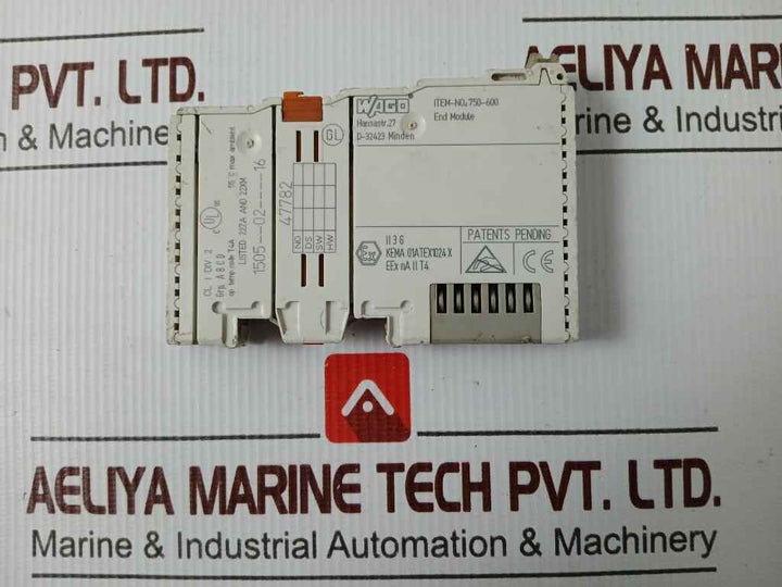 Wago 750-600 End Module 47782