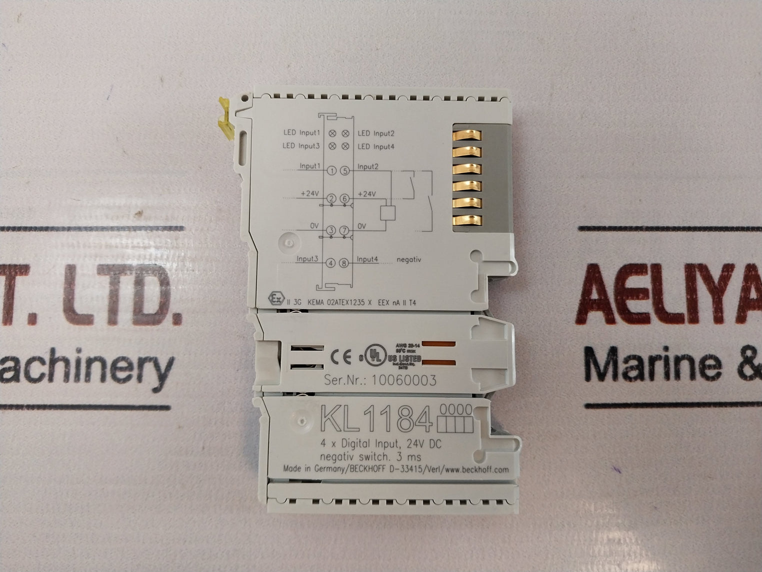 Beckhoff Kl1184 Digital Input Terminal
