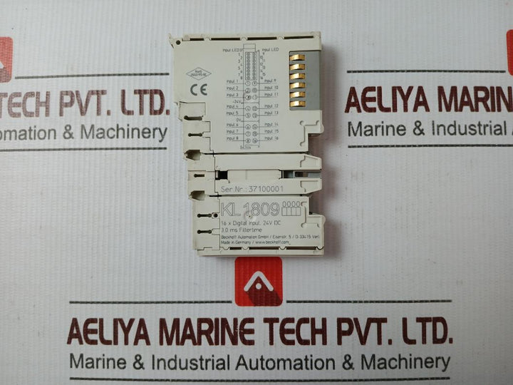 Beckhoff Kl 1809 Plc Module 24V Dc