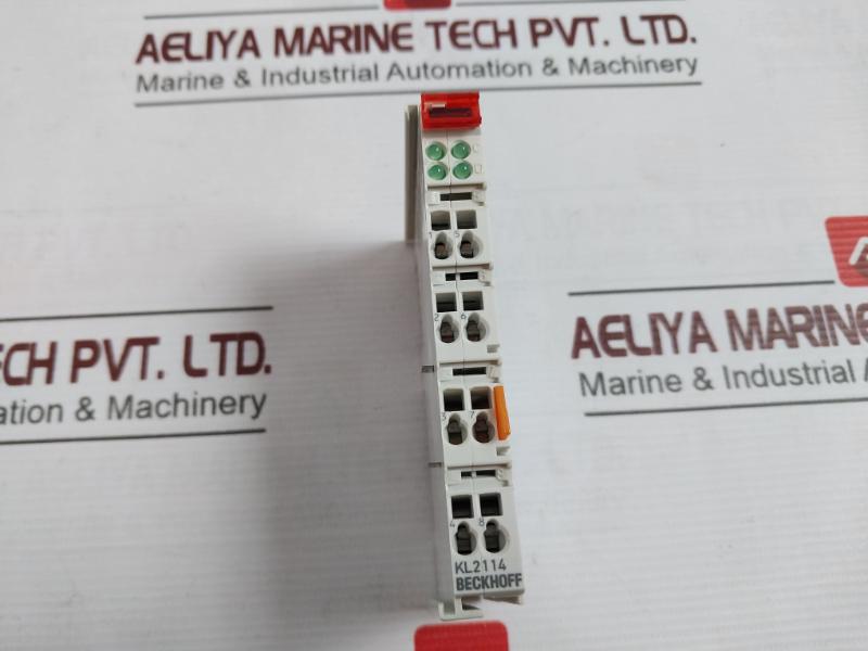 Beckhoff Kl2114 4-channel Digital Output Terminal Module 24Vdc, 0.5A, 55˚C