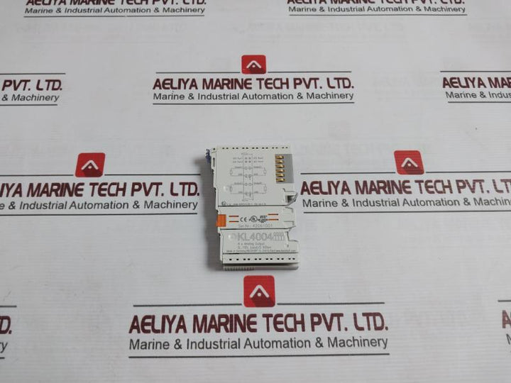 Beckhoff Kl4004 4 X Channel Analog Output Terminal Awg 28-14