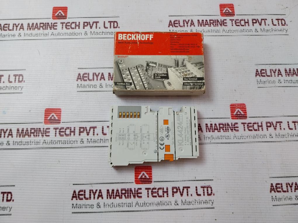 Beckhoff Kl4424 4-channel Analog Output Terminal 4-20Ma