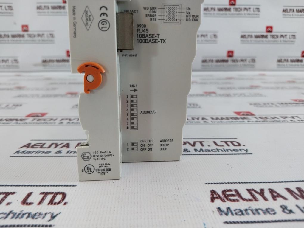 Beckhoff Kl9010 Bus End Terminal,55˚C Max