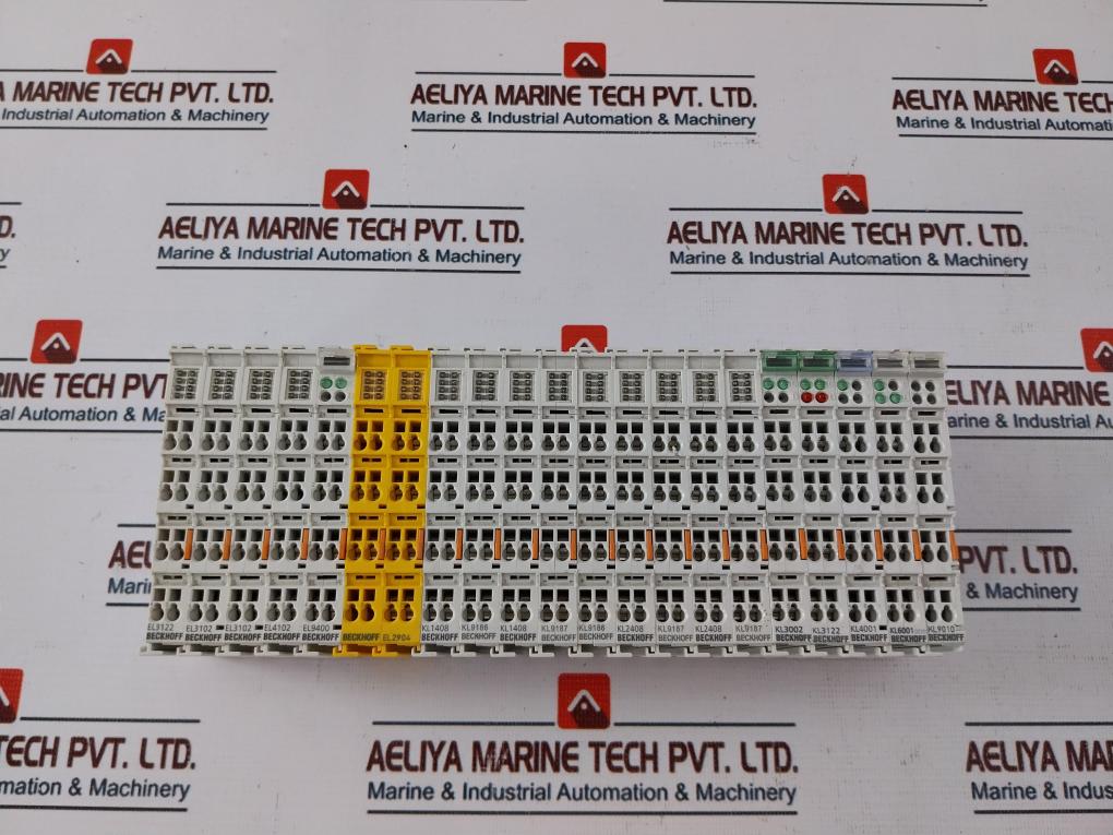 Beckhoff Kl9010 Bus End Terminal W/ El3122/ El3102/ El4102/ El9400/El2904 Module