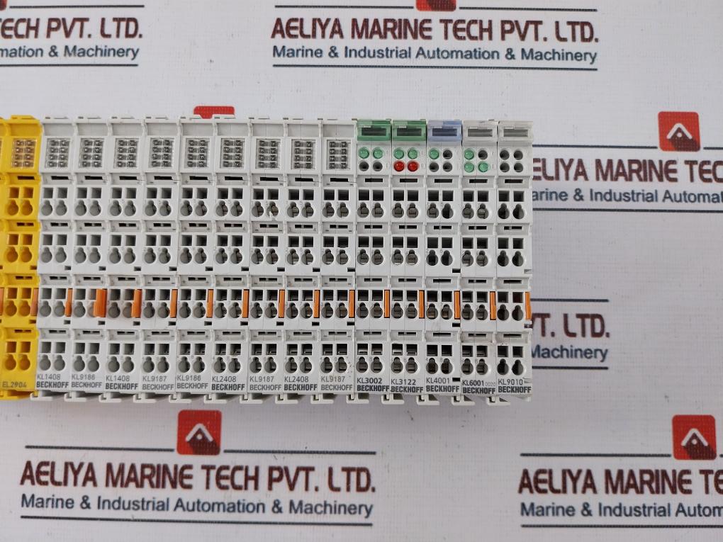 Beckhoff Kl9010 Bus End Terminal W/ El3122/ El3102/ El4102/ El9400/El2904 Module