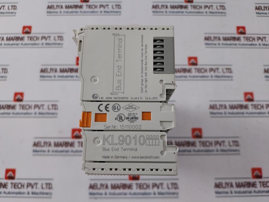 Beckhoff Kl9010 Bus End Terminal W/ El3122/ El3102/ El4102/ El9400/El2904 Module