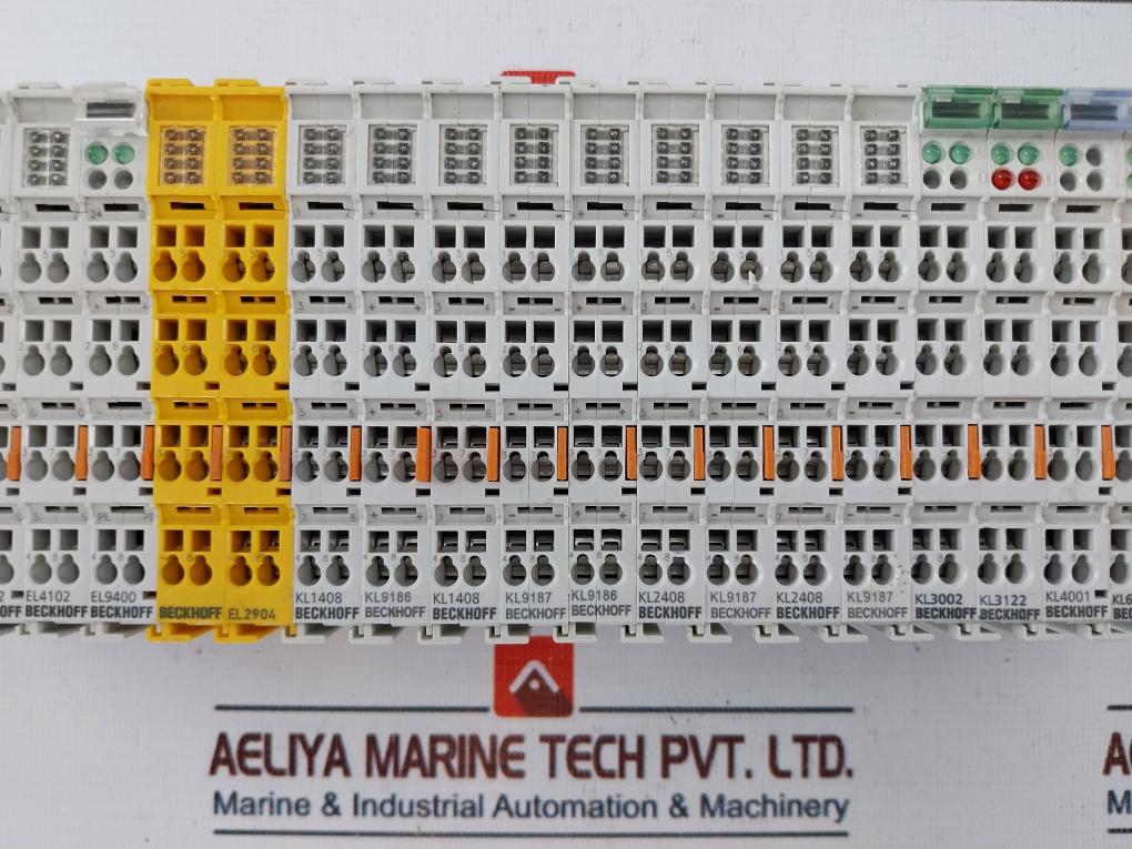 Beckhoff Kl9010 Bus End Terminal W/ El3122/ El3102/ El4102/ El9400/El2904 Module