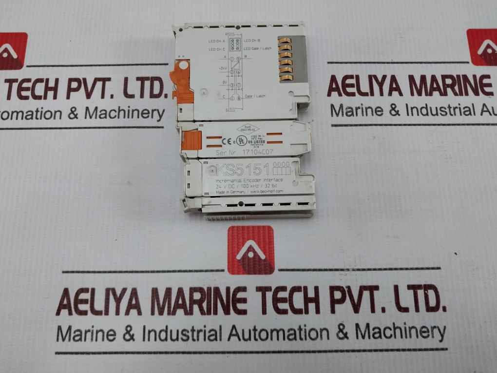 Beckhoff Ks5151 Incremental Encoder Interface 24 V Dc