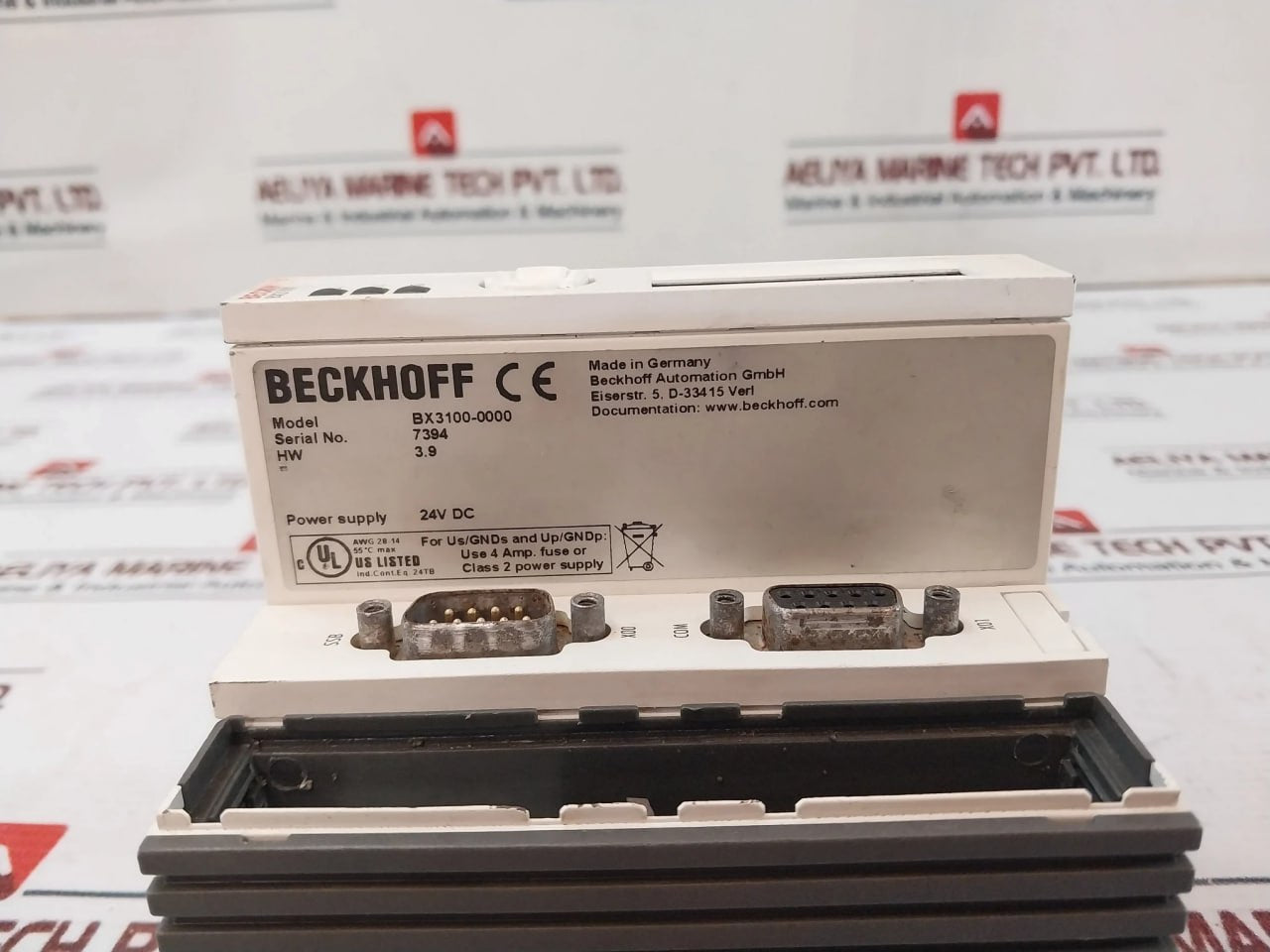 Beckhoff Bx3100-0000 Beckhoff Profibus Module 24V Dc