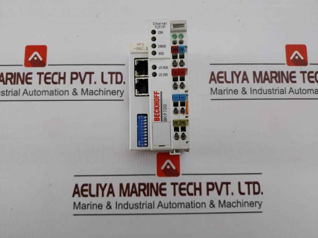 Beckoff Bk9100 Ethernet Tcp/ip Bus Coupler 24v Dc