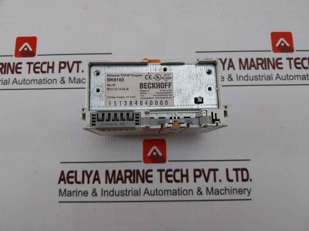 Beckoff Bk9100 Ethernet Tcp/ip Bus Coupler 24v Dc