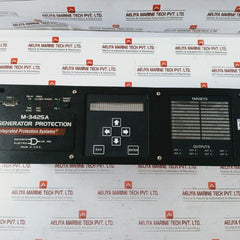 Beckwith Electric M-3425A Generator Protection Relay, 60-140Vac, 50/60Hz