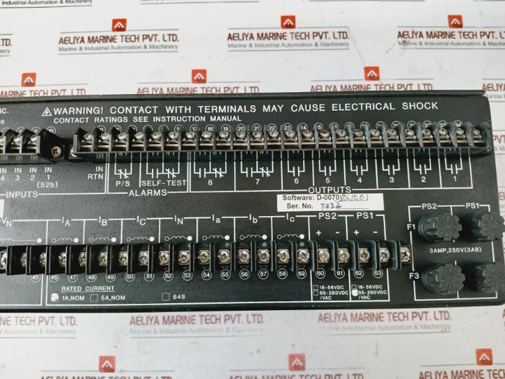 Beckwith Electric M-3425A Generator Protection Relay, 60-140Vac, 50/60Hz