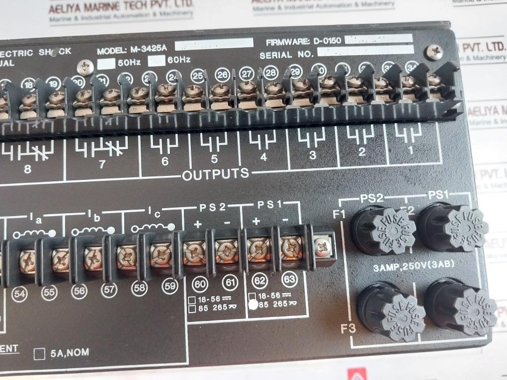 Beckwith Electric M3425A-std1 Generator Protection 85-280V Dc