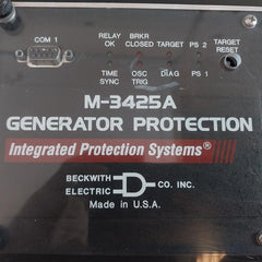 Beckwith Electric M3425A-std1 Generator Protection 85-280V Dc