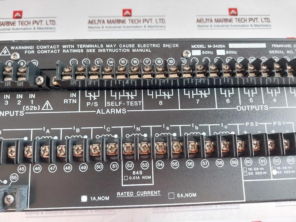 Beckwith Electric M3425A-std1 Generator Protection 85-280V Dc