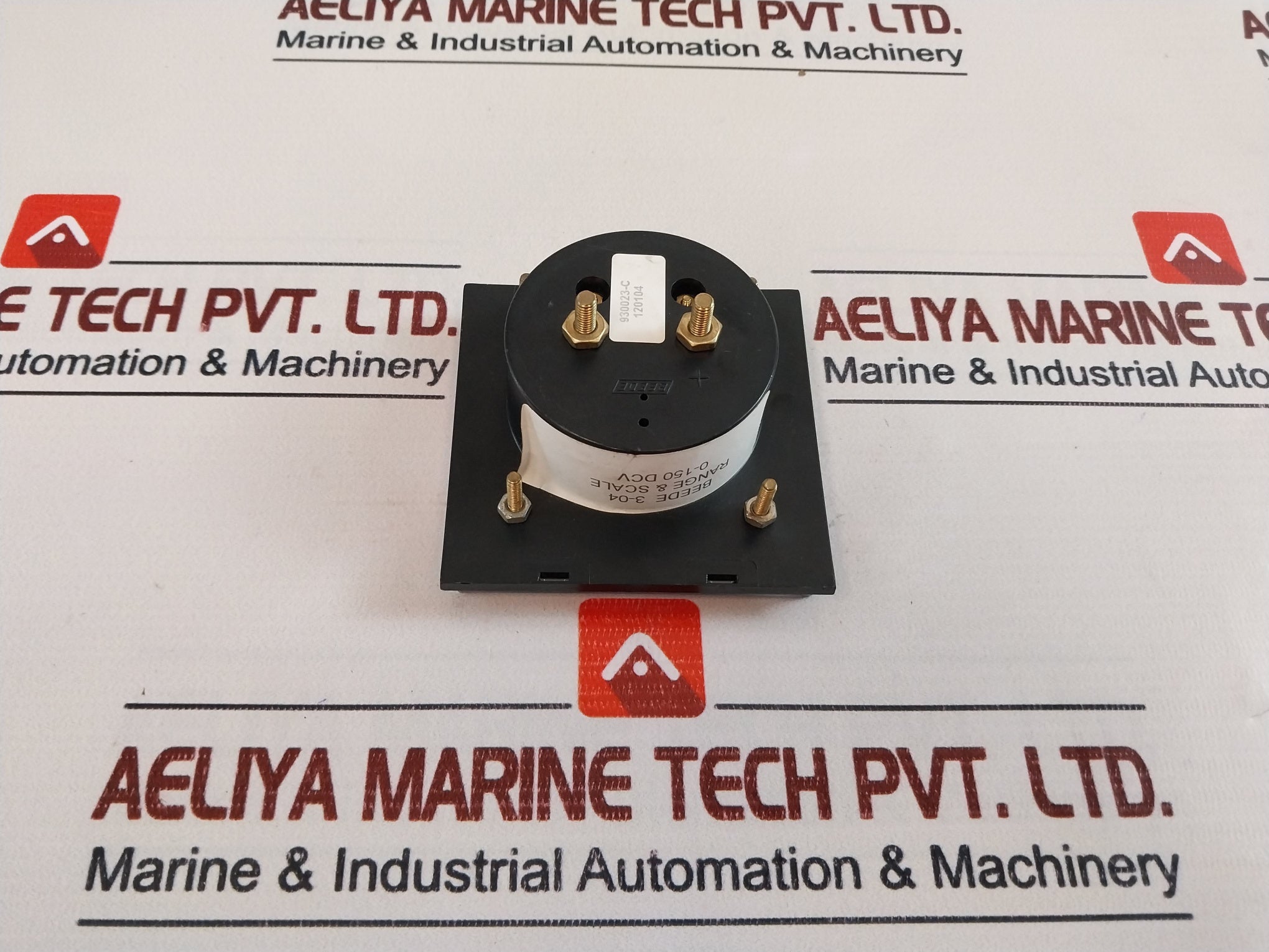 Beede 0-150 DC Volts Voltmeter 930023-C