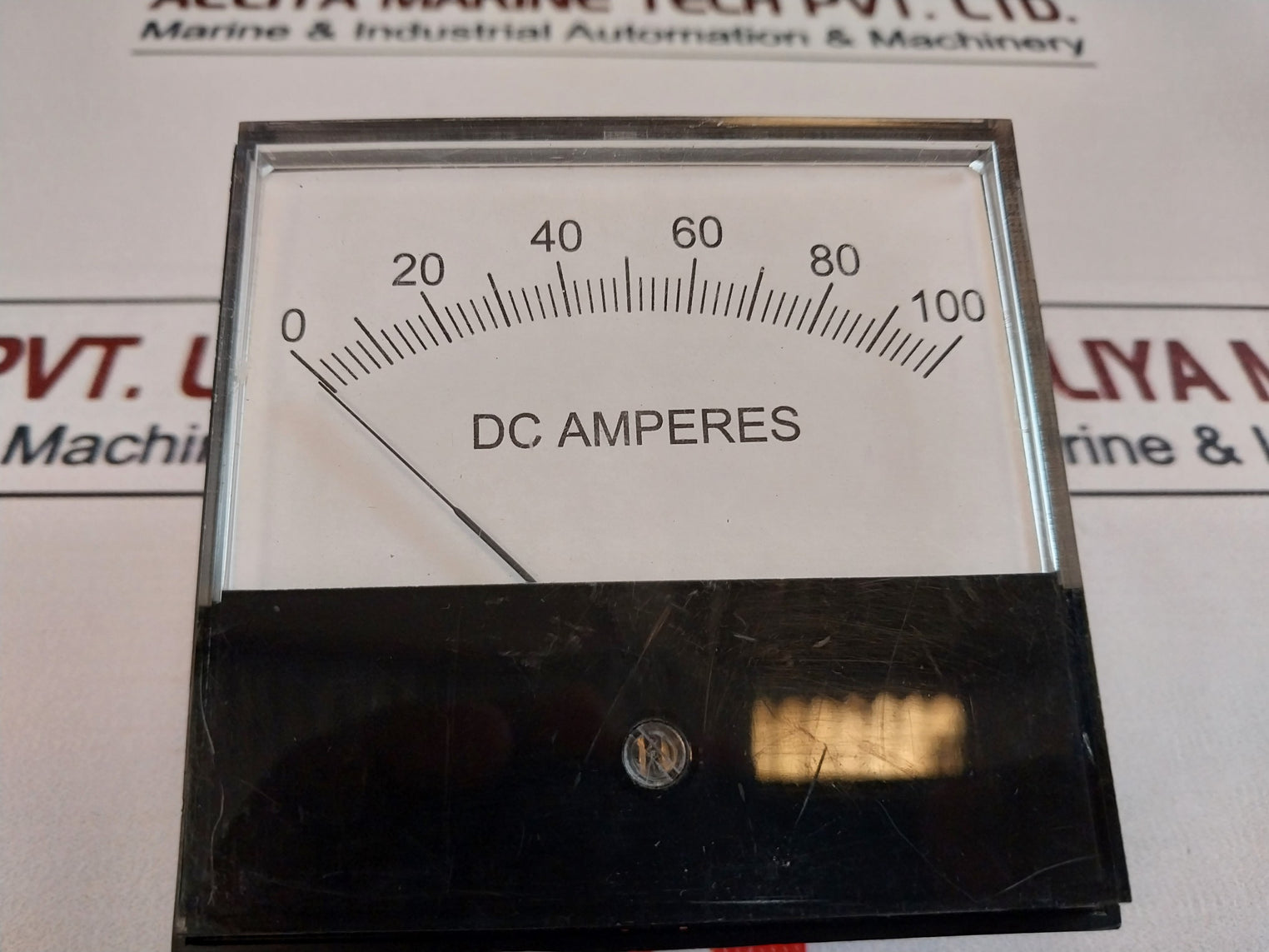 Beede 930022-d Panel Meter 0-100 Dc Ampere