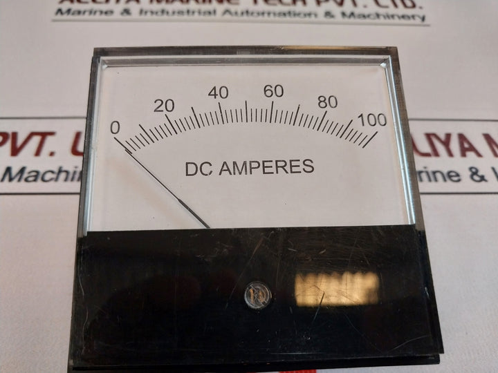 Beede 930022-d Panel Meter 0-100 Dc Ampere
