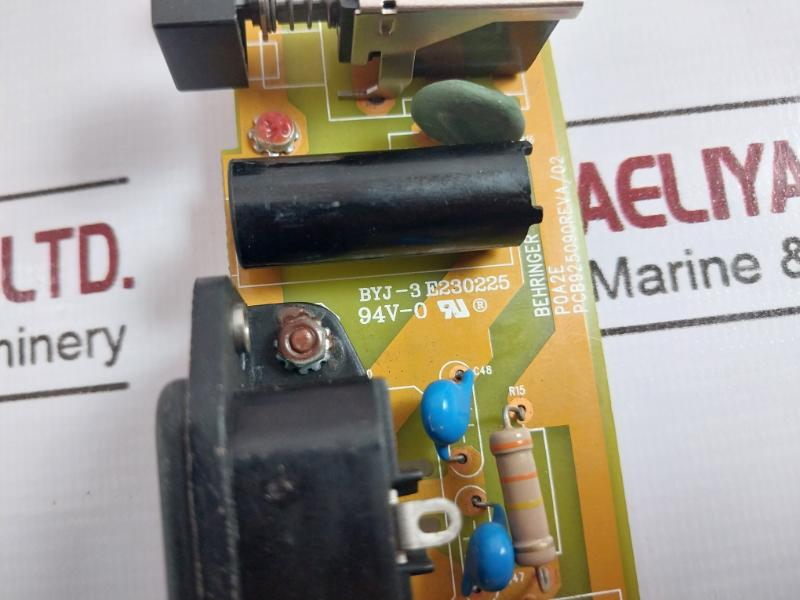 Behringer P0A2E Power Filter Board Pcb 925090 Rev A/02 E230225