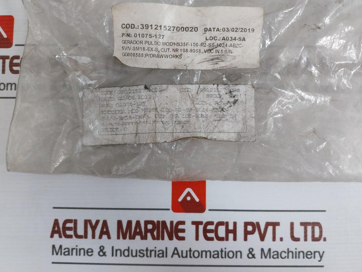 Bei Hs35F-100-r2-ss-1024-abzc-5V/V-sm18-ex-s Heavy-duty Hollow Shaft Encoder Kit