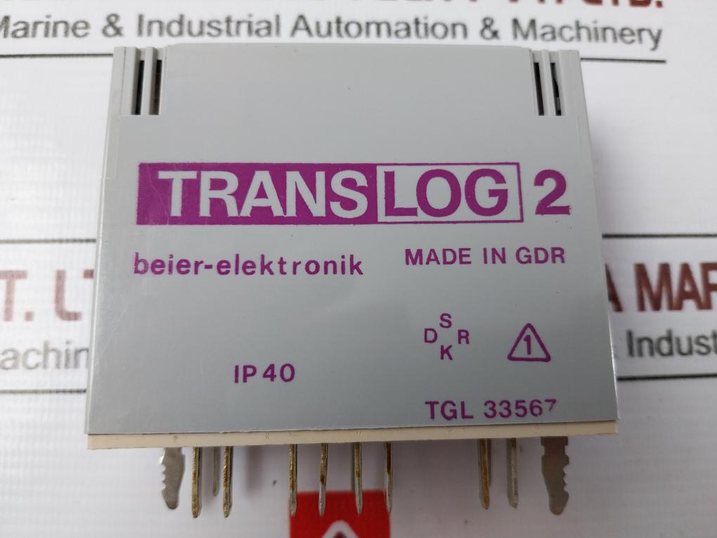 Translog 2 Relay Module 116 - Beier-elektronik Dsrk Series