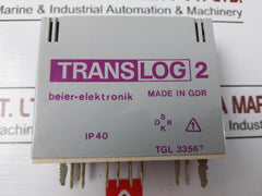 Translog 2 Relay Module 116 - Beier-elektronik Dsrk Series