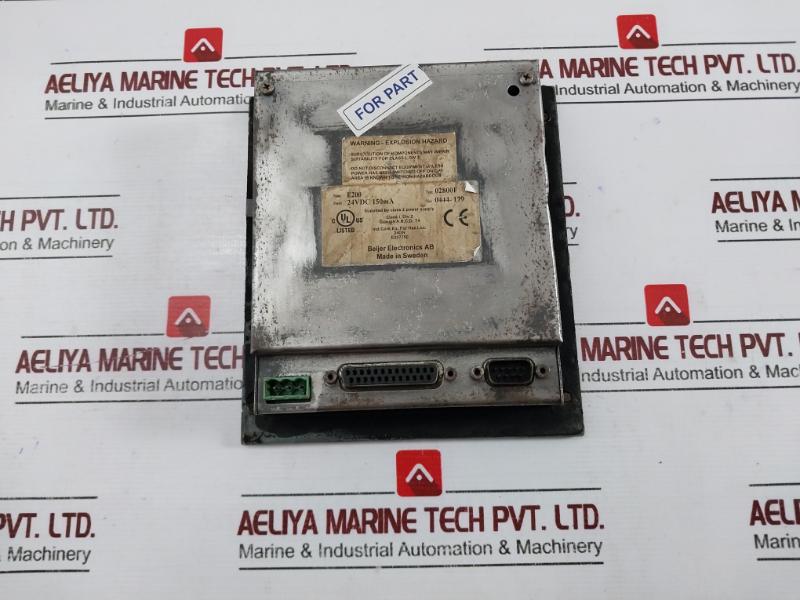 Beijer E200 02800f Operator Interface Panel 24vdc 150ma