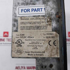Beijer E300 Display Operator Panel 24Vdc 450Ma E207750 04380A (Not Working)