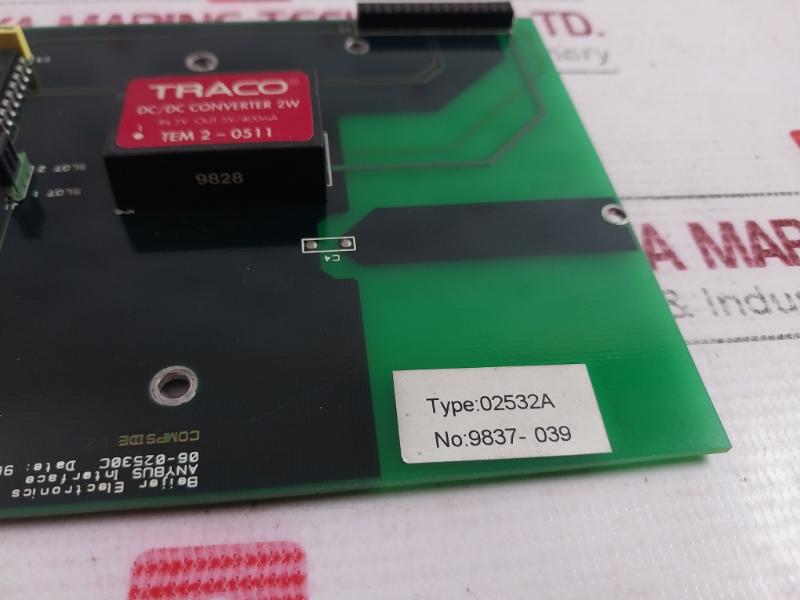 Beijer Electronics 06-02530C Anybus Interface Circuit Board 0052009834039 Rpc824