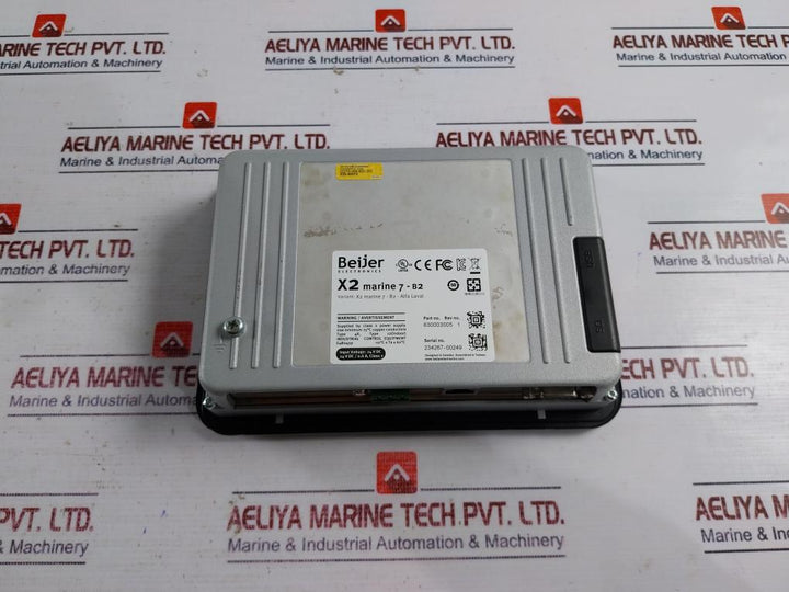 Beijer Electronics 630003005 X2 Marine 7-b2 Hmi Interface Panel 24Vdc 0.6A