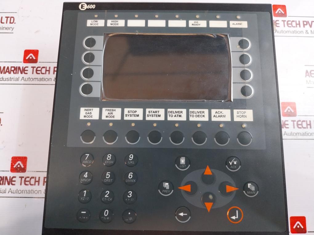 Beijer Electronics E600 Membrane Switch Keypad Operator Interface 04390A E207750