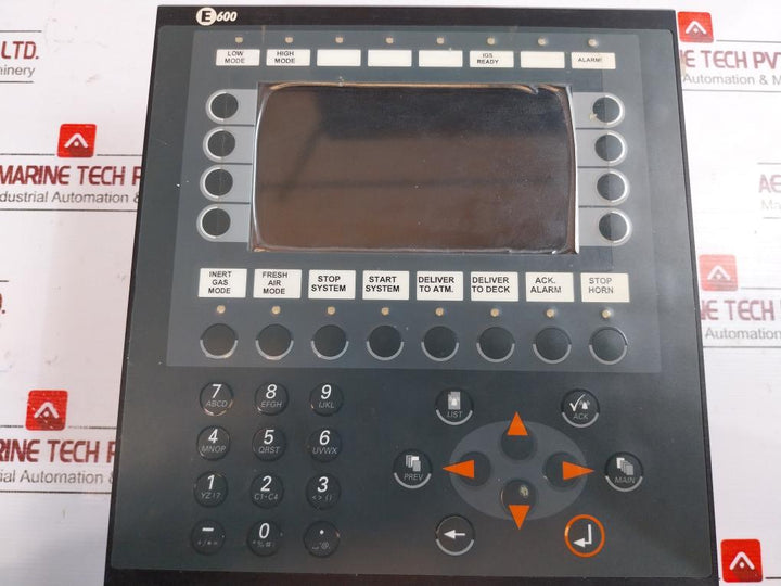 Beijer Electronics E600 Membrane Switch Keypad Operator Interface 04390A E207750