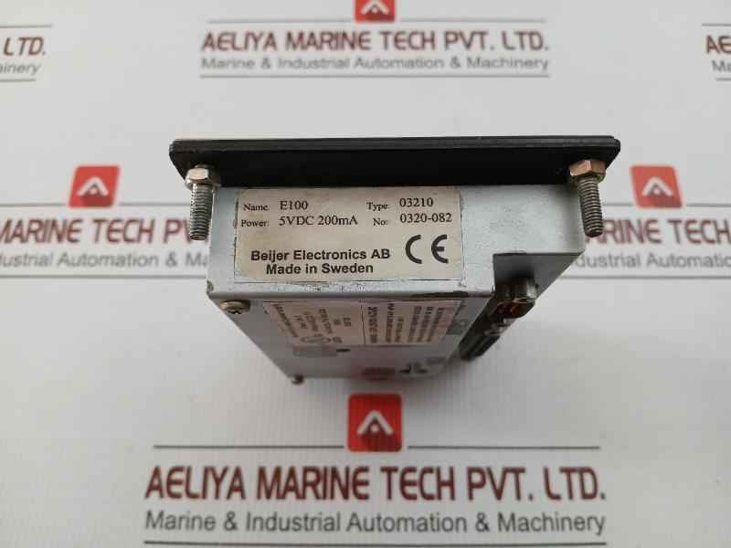 Beijer Electronics Hmi Operator Panel 5Vdc 200Ma E100