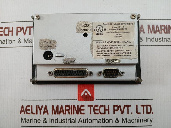 Beijer Electronics Hmi Operator Panel 5Vdc 200Ma E100