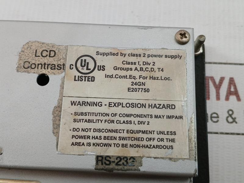 Beijer Electronics Hmi Operator Panel 5Vdc 200Ma E100