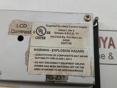 Beijer Electronics Hmi Operator Panel 5Vdc 200Ma E100