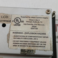 Beijer Electronics Hmi Operator Panel 5Vdc 200Ma E100