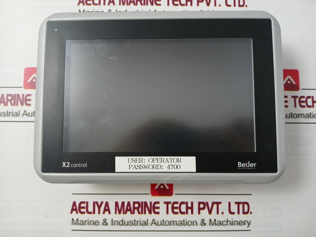 Beijer Electronics X2 Control 7-b2 Hmi Touch Screen Panel 630001805 Rev No: 1