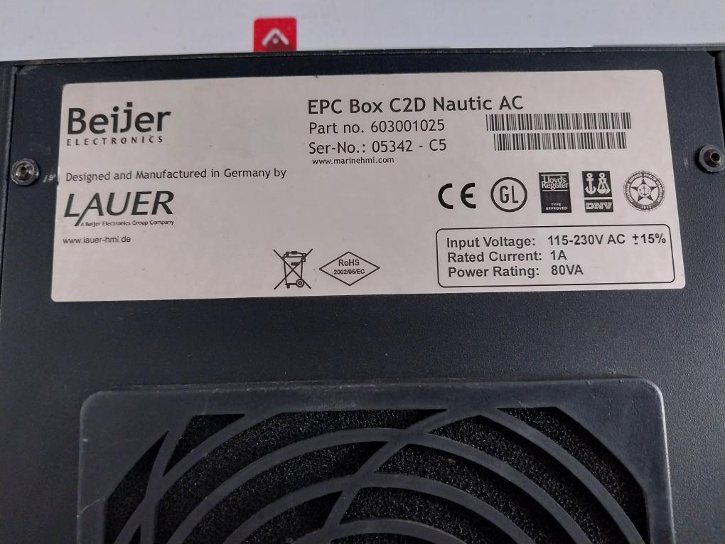 Beijer Epc Box C2D Nautic Ac Maritime Box Pc 603001025