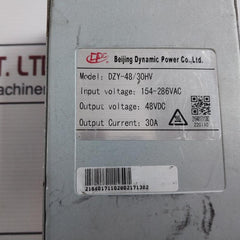 Beijing Dzy-48/30Hv Rectifier Module 154-286Vac