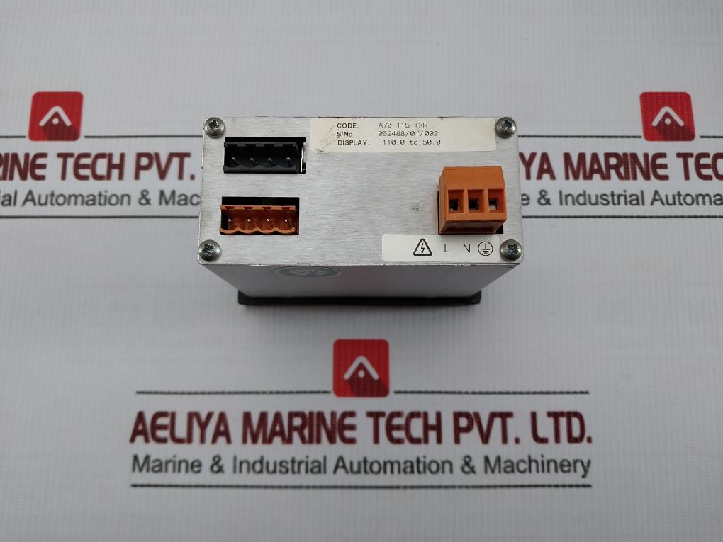Beka A70-115-txr Process Input Panel Meter 115Vac 50/60Hz 4W