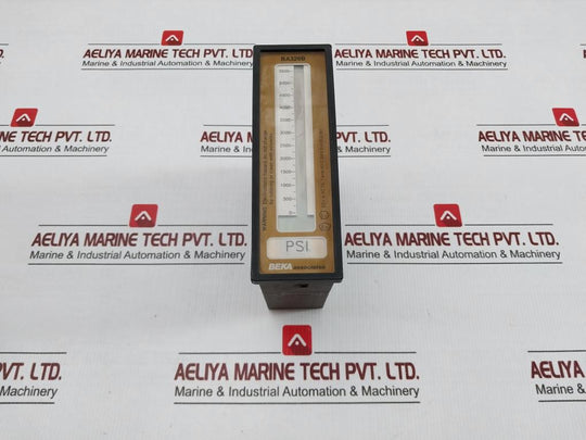 Beka Associates 0000 To 5500 Psi Linear Combined Indicator Ba326B