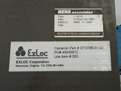 Analogue Bargraph Pressure Indicator Beka Associates Ba326B
