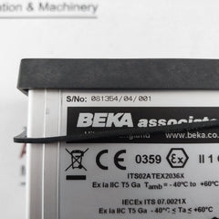 Beka Associates Ba488C Serial Text Display Its02Atex2036X Ci480-07