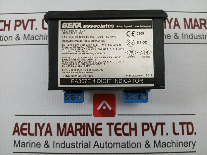 Beka Associates Loop Powered Indicator Ba307E-bl