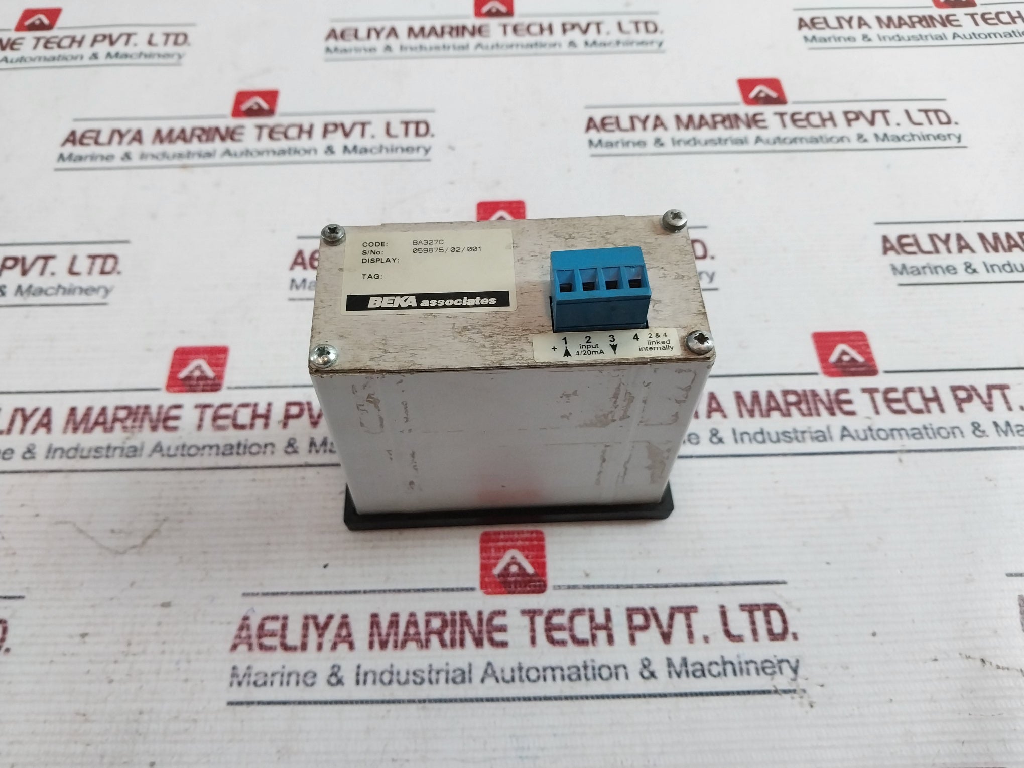 Beka Ba327C 4 1/2 Digit Panel Mounting Indicator Display 60°C
