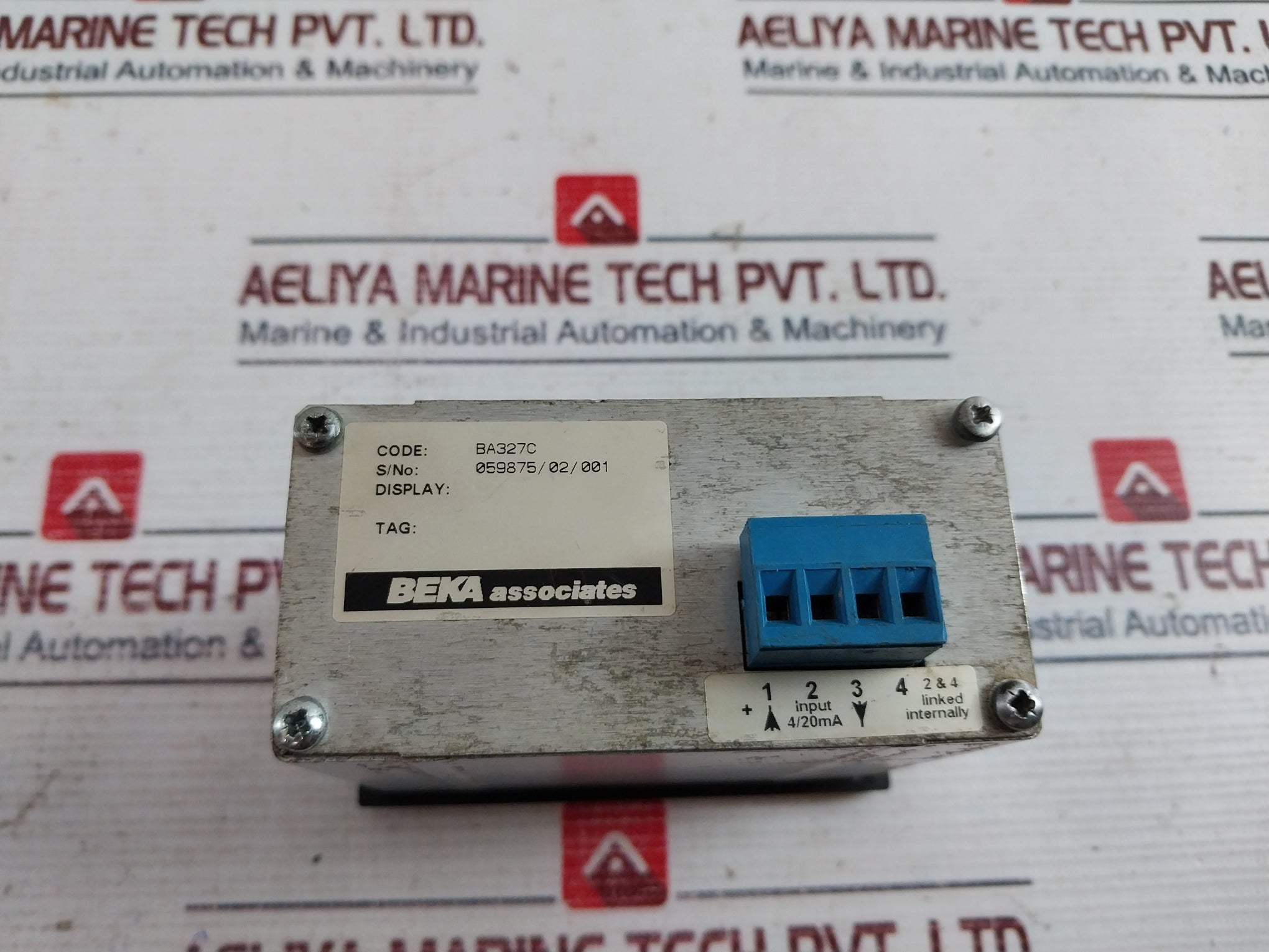 Beka Ba327C 4 1/2 Digit Panel Mounting Indicator Display 60°C