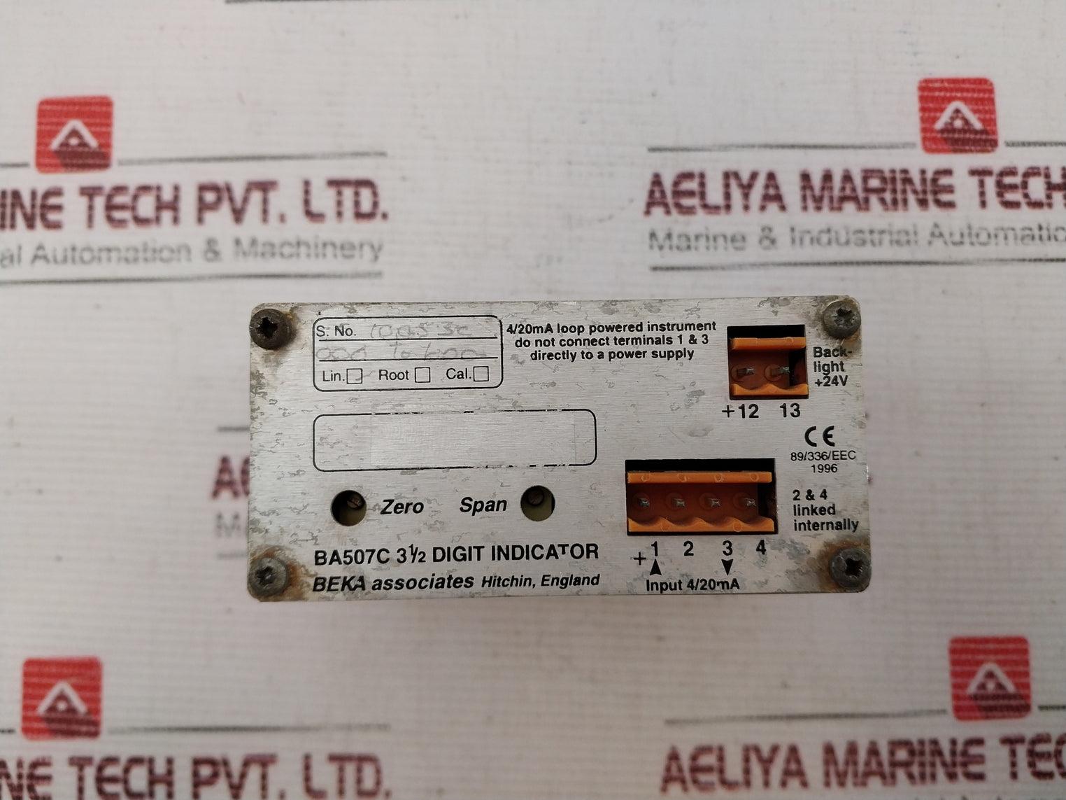 Beka Ba507C Ba507C 3 1/2 Digit Indicator - Aeliya Marine Tech