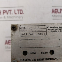 Beka Ba507C Ba507C 3 1/2 Digit Indicator - Aeliya Marine Tech